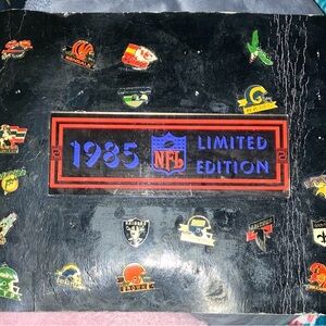 Vintage 1985 NFL pins